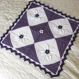 Small Hand Knitted Blanket - thumbnail 2