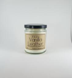 Vanilla Leather Candle - Same As & Lace