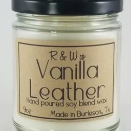 Vanilla Leather Candle - Same As & Lace - thumbnail 2
