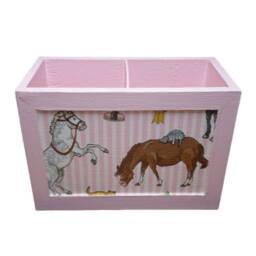 Utensil Box Pencil Horses