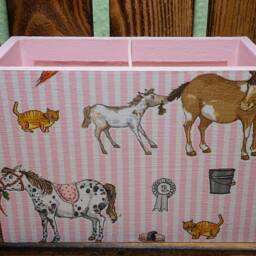 Utensil Box Pencil Horses - thumbnail 4