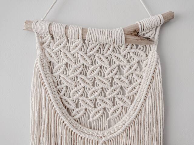 "Macrame Wall Hanging ""Nostalgia 4" - image 1