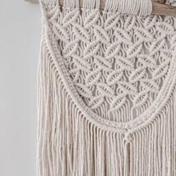 "Macrame Wall Hanging ""Nostalgia 4" - thumbnail 4