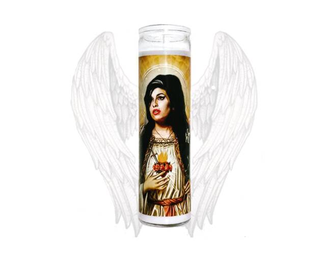 Saint Amy Prayer Candle - Patron Of The Lovelorn in Need Rehab - image 1