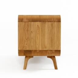 Low Sideboard, Cabinet, Vinyl Record Storage With Doors, Small Console, Tv Stand, Dresser, Credenza, Art Deco - thumbnail 4