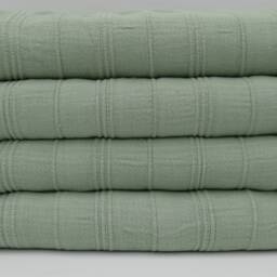 "Pale Green Stone Washed Towel, Turkish Towel, Hammam Towel, 33""x65" - thumbnail 2
