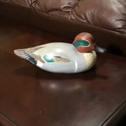 Green Winged Teal Decoy