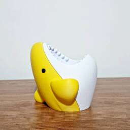 Cute Shark Usb Cable + Pen Holder - thumbnail 4