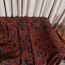Luxury Boiled Pure Merino Wool Reversible Sofa Or Bed Throws For Ultimate Comfort & Style - Classic Indian Paisley in Multicolour - thumbnail 3