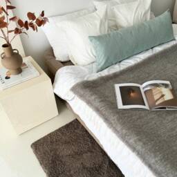 High Quality Linen Lumbar Pillow Cover, Soft Comfy Oversized Case, Extra Large Cushion Invisible Zipper, Any Custom Size - thumbnail 3