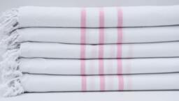 "Turkish Towel, 3 Striped Towel, 40""x70" - thumbnail 1