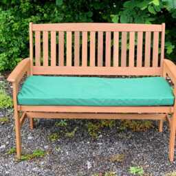 Pnh?? Garden Bench Cushion Water Resistant, 3Ft 4Ft 5Ft With Colour Choices & Side Pillow Option - thumbnail 2