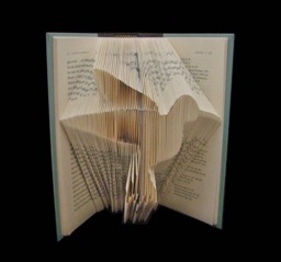Hummingbird - Bird Avian Ornithology Folded Book Art Sculpture - thumbnail 1