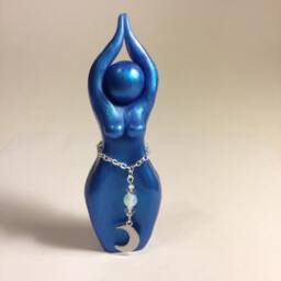 Selene Story Goddess Statue, Moon - Figurine, Sculpture, Lunar, Brigid's Grove - thumbnail 1
