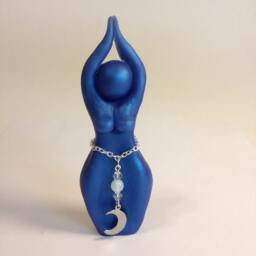 Selene Story Goddess Statue, Moon - Figurine, Sculpture, Lunar, Brigid's Grove - thumbnail 2