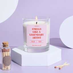 Gift For Art Teacher Smells Like A Legendary Artist Scented Candle Fun Keepsake Lovers Birthday Thank You - thumbnail 4