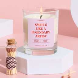 Gift For Art Teacher Smells Like A Legendary Artist Scented Candle Fun Keepsake Lovers Birthday Thank You