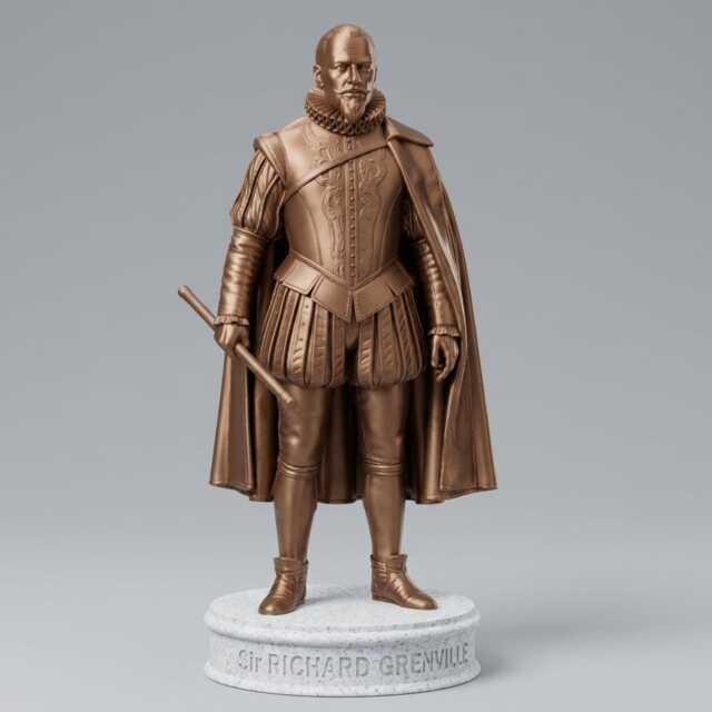 Richard Grenville - Naval Commander Collectible Statue