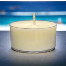 Ocean Breeze Soy Candle Tea Lights Rustic Beach House Decor - thumbnail 3