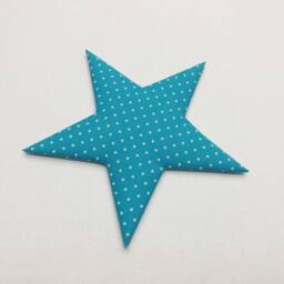 Fabric Star Single - Star in Many Colors Possible For The Nursery Wall Or Cot - thumbnail 2