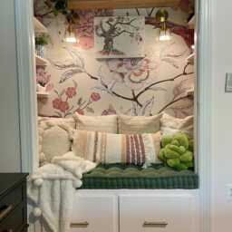 Window Seat Cushion, Floor Custom Bench French Style Tufted Indoor Reading Nook Cushion - thumbnail 3