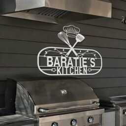 Custom Kitchen Metal Wall Art, Personalized Signs, Decor, Sign, Housewarming Gift, Kitchen Decoration - thumbnail 2