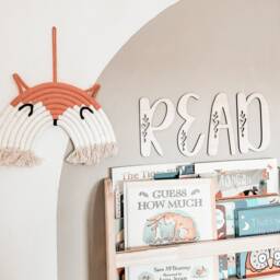 Read Sign Decor - Reading Corner Bookcase Wall Art Nursery Bedroom Kids Room - thumbnail 2