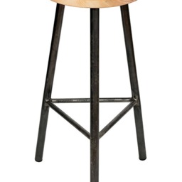 Trippie Ashdown - Three Legged Bar Stool With Ash Seat - thumbnail 2