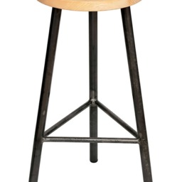 Trippie Ashdown - Three Legged Bar Stool With Ash Seat - thumbnail 3
