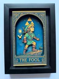 "Legend Of Zelda Tarot ""The Fool" - thumbnail 1
