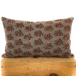 Indian Block Print Pillow Cover, 20 - thumbnail 2