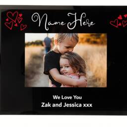 "Personalised Daddy Or Any Name Photo Frame Fathers Day Gift Mothers Birthday Christmas New Dad Gift 6x4"" Or 7x5" - thumbnail 3