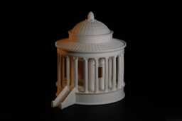 Temple Of Vesta Tivoli Scale Model - Roman Reconstruction, Resin Architectural Replica - thumbnail 1