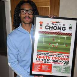 Ben Cabango V Cardiff City Print, Swansea Poster, Football Wall Art, Posters, Art Print - thumbnail 3