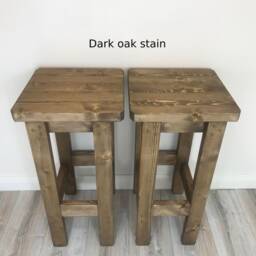 Bar Stool Solid Wood Kitchen Counter Stool, Many Colors - thumbnail 2