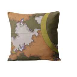 Vintage Harvest Moon Cushion Cover Karen Macdonald Heals Design - thumbnail 1