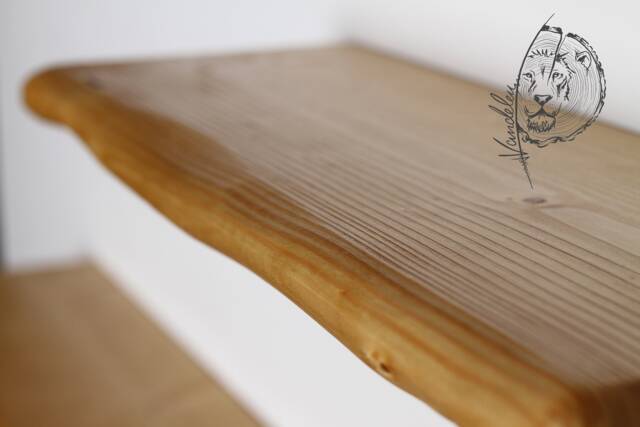 Real Wood Wall Shelf Elm - image 1