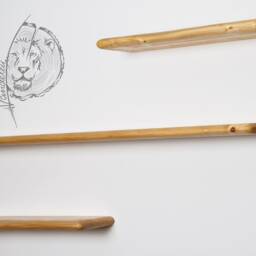 Real Wood Wall Shelf Elm - thumbnail 4