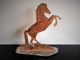 Unique Horse Sculpture