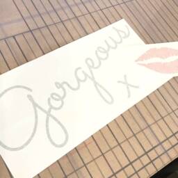 Gorgeous Wall Sticker, Lips Decal - thumbnail 2