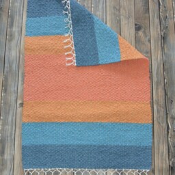 "Hand Woven Rug - 24"" X 34" - thumbnail 3