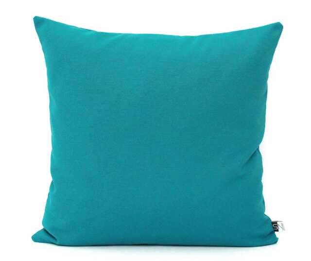 Dark Teal Cotton Pillow Covers, All Sizes, Home Gifts For You - image 1