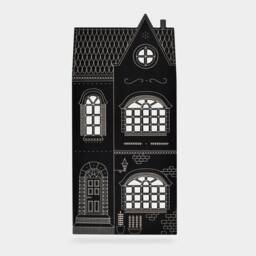 Large Tenement House, Chaolkboard, Walldecor, Wallart, Wooden Toy, Kids Room Decoration - thumbnail 2