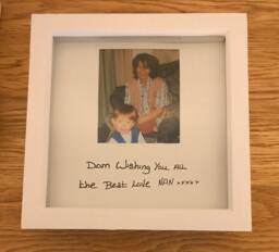 Loved Ones Handwriting Frame - Memorial Remembrance Gift Loved Piece Mourning- Christmas - thumbnail 1