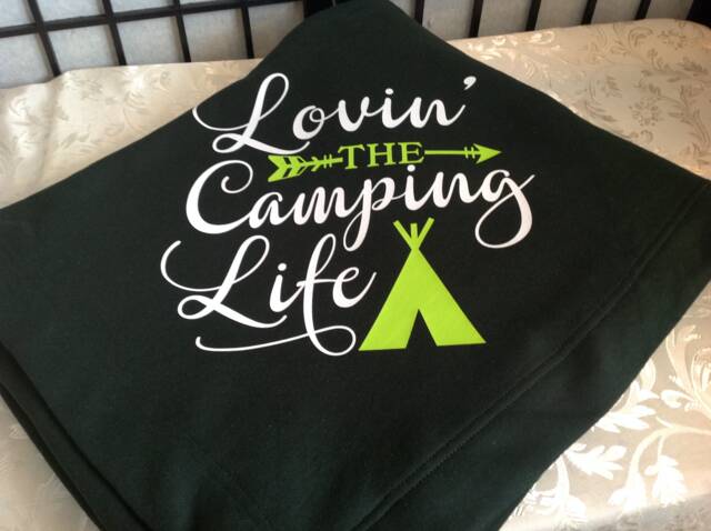 Lovin' Camping Blanket - image 1