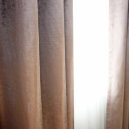 Custom Velour Drapery, Light Filtering Grommet Curtain Panel - thumbnail 4