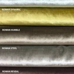 Custom Velour Drapery, Light Filtering Grommet Curtain Panel - thumbnail 3