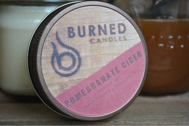 Pomegranate Cider Soy Candle - image 1