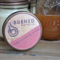 Pomegranate Cider Soy Candle - thumbnail 2
