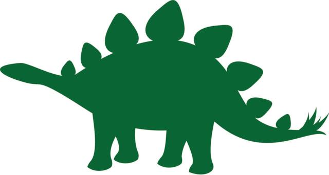 Vinyl Wall Art Decal Custom Stickers - The Stone Age Stegosaurus - image 1
